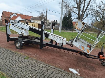 Anhänger Arbeitsmaschine Steigleiter (Hubsteiger) Fabr.
