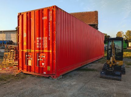 One-Way-Container 40 Fuß High Cube