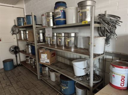 1 Posten Metallstecklagerregale