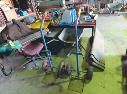 2 Flaschenwagen einfach Fabr. Fetra