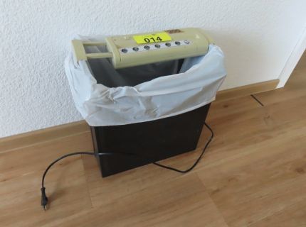 1 Aufsatz-Aktenvernichter Fabr. Shred 300