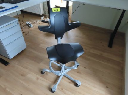 1 Bürodrehstuhl Fabr. HAG Typ