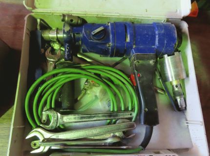 1 Kernbohrmaschine Fabr. Macrist Typ