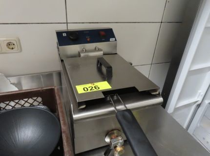 1 Edelstahl-Fritteuse Fabr. GGG Inhalt