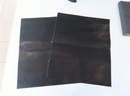 2 Kunststoffmatten Polyestergewebe mit PVC-Beschichtung