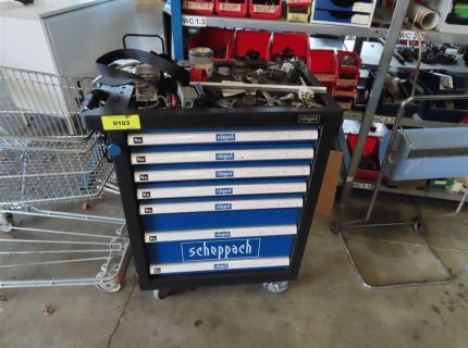 1 Werkzeugwagen mit Schubfächern Fabr.: