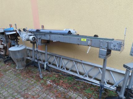 1 Förderanlage demontiert / Ersatzteilträger