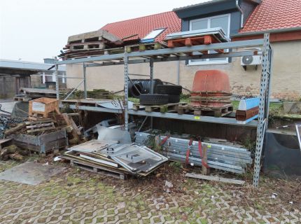 1 Palettenregal bestehend aus 3