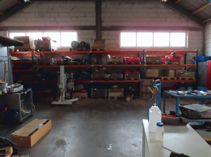 1 Palettenregal bestehend aus 5