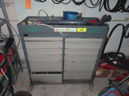 1 Werkstattwagen mit Schubfächern rollbar