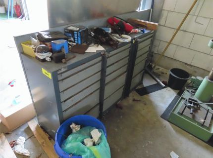 4 Werkzeugschränke mit je 6