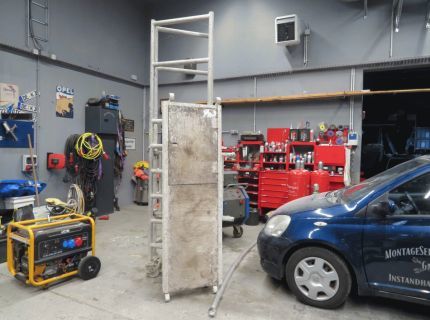 1 Alu Klapp- Faltgerüst Länge