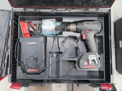 1 Akku-Schrauber Fabr. Würth Master