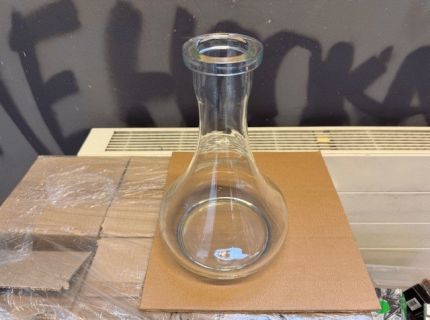 1 Shisha-Bowl Glas transparent neuwertig