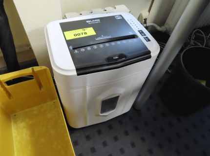 1 Aktenvernichter Fabr. LMG Typ: