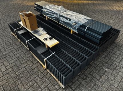 1 Komplettset-Zaunpaket Höhe: 1830 mm