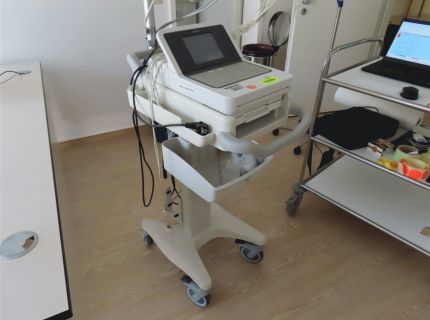 1 EKG-Scheiber/Kardiograph Fabr. Philips Typ