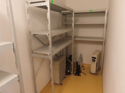 3 Alu-Regale Fabr. Hupfer ca.