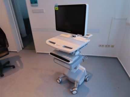 1 EMR-Fahrwagen/Visitenwage... Fabr. ergotron mit
