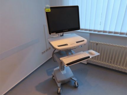 1 EMR-Fahrwagen/Visitenwage... Fabr. ergotron mit