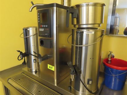 1 Rundfilterkaffeemaschine Fabr. Bravilor Bonamat