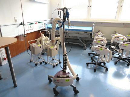 1 Patientenwärmer Fabr. TSC Typ