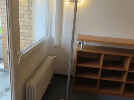 1 Stehleuchte Fabr. iGuzzini Silber
