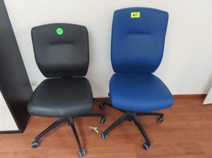 2 Bürodrehstühle Fabr. Dauphin 1
