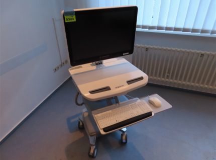 1 EMR-Fahrwagen/Visitenwage... Fabr. ergotron Typ