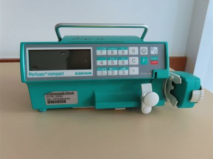 1 Spritzenpumpe Fabr. B.Braun Typ