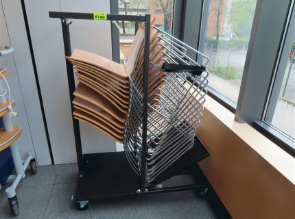 1 Stuhl-Transportwagen - HG/EG/Cafeteria