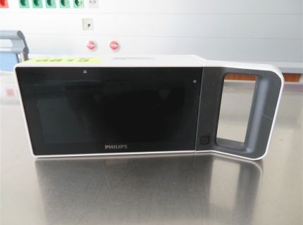 1 tragbarer Patientenmonitor Fabr. Philips