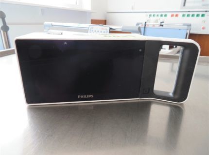 1 tragbarer Patientenmonitor Fabr. Philips