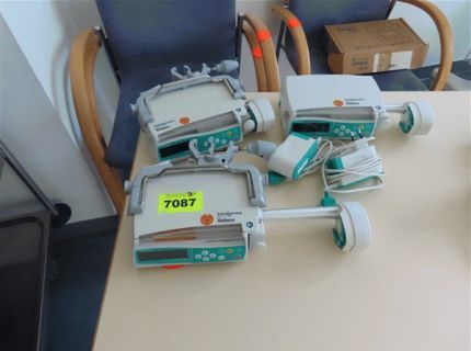 3 Infusionsspritzenpumpen Fabr. B. Braun