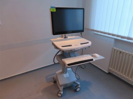1 EMR-Fahrwagen/Visitenwage... Fabr. ergotron Typ