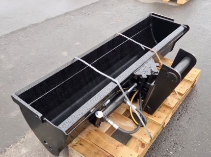 1 hydraulische Schwenkschaufel 56 Hydraulic