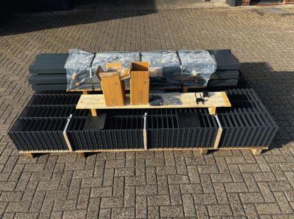 1 Komplettset-Zaunpaket Höhe: 2030 mm