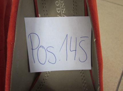 1 Hohe Schuhe Absatz rot