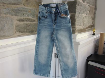 1 Girl Wide-Leg-Jeans blau Größe