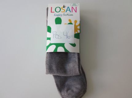 1 Socken grau Größe: 104-110cm