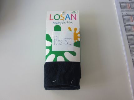 1 Socken dunkelblau Größe: 104-110cm