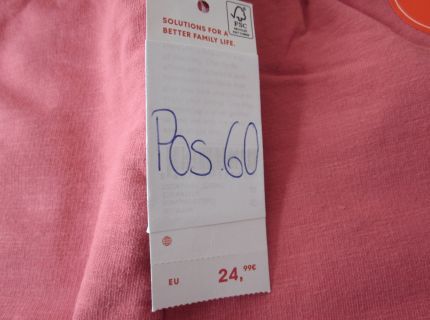 1 2er-Set Hosen 1x rosa