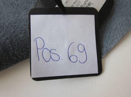 1 Gürtel breit mit rundem
