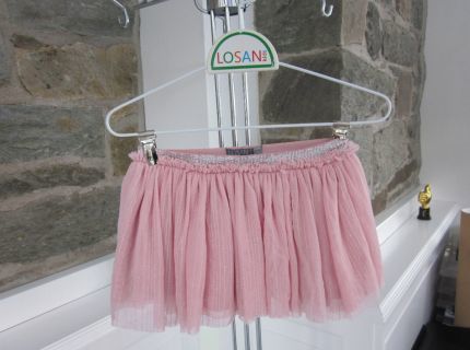 1 Rock Farbe: rosa mit