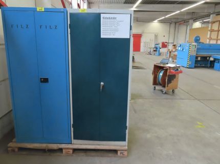 1 Metallschrank ca. 100 x