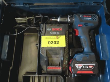 1 Akkuschrauber Fabr.: Bosch Typ: