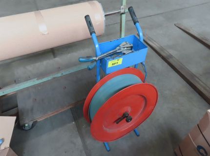 1 Metallband-Umreifungsgerä... mit manueller Spannzange