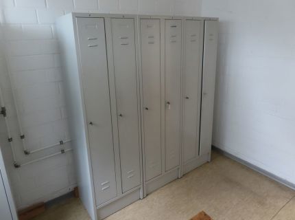 8 Metallspind 2-türig