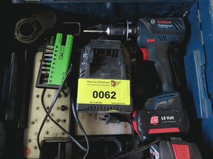 1 Akkuschrauber Fabr.: Bosch Typ: