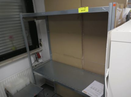 1 Metall-Steckregal